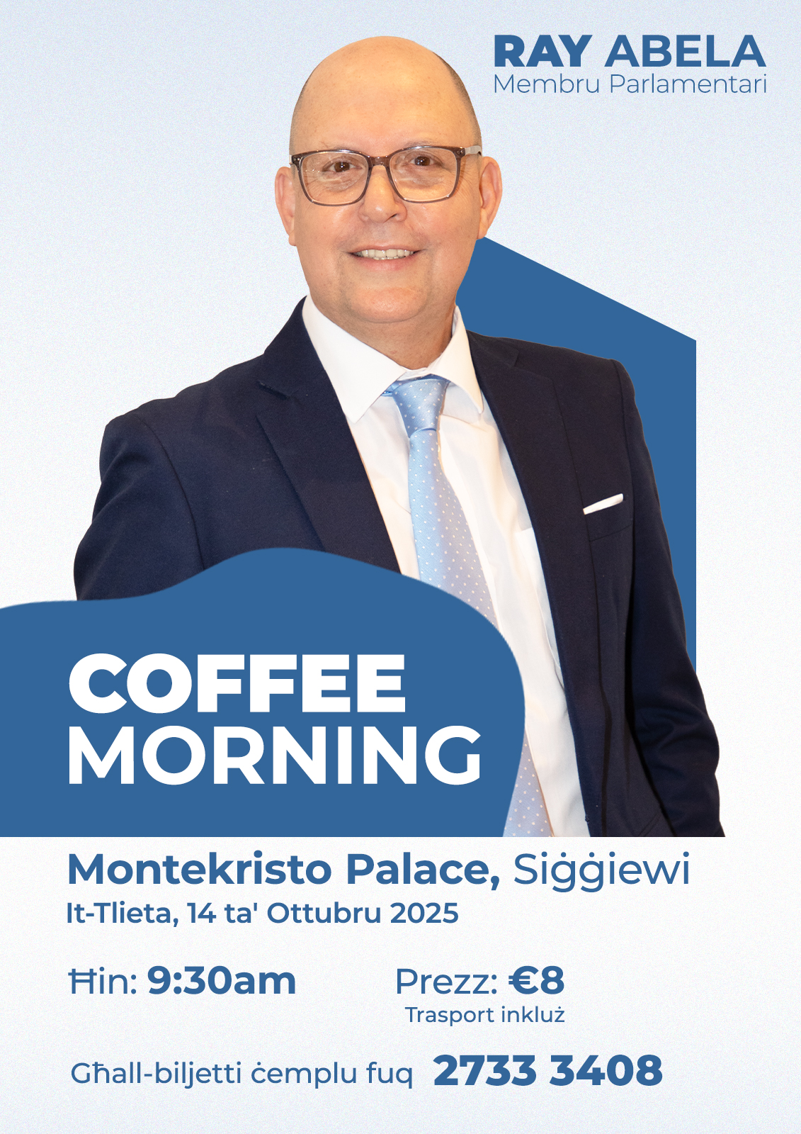 Ray Abela promozzjonali għal Attivitajiet futuri